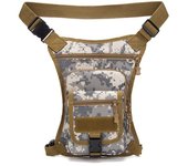 New Motorcycle Drop Leg Bag Camouflage Waterproof Waist Bag Outdoor Multifunctional Travel Hiking Portable Motorcycle Leg Bag