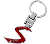 Luxury Women Men Car Logo Keyring Car Metal Keychain For Cooper S R53 R56 F55 F56 R50 F57 F54 R52 R55 Keychain Accessories