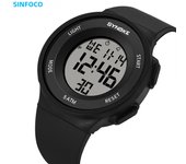 Digital Watches Lady Sports Wristband Multifunction Waterproof Chrono Wristwatch Outdoor Girls Fashion Student Men Watch New