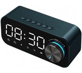 Tienda BIT Reloj Despertador with Radio Digital, Altavoz with Bluetooth, Pantalla LED de Hora y Alarma y surface de Espejo para escritorio