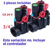 8 Station WiFi Indoor Smart  Sprinkler Controller and solenoid valve Irrigation System Remote Control by Phone Works with Alexa