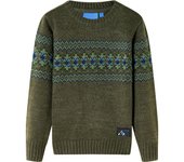 Jersey de punto infantil color 92 en color Coñac/Caqui
