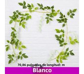 Wisteria Artificial Flowers Vine Garland Wedding Arch Decor Backdrop Fake Plants Foliage Rattan Trailing Faux Flowers Ivy Wall