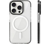 Magsafe-funda magnética transparente para móvil, carcasa de silicona a prueba de golpes para iphone 13, 14, 16pro, 12, 15pro Max