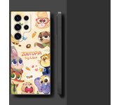 Disney Zootopia Cover Phone Case for Samsung Galaxy S24 Ultra S22 S23 Ultra S21 S20 FE 5G S24 FE Back TPU Shell