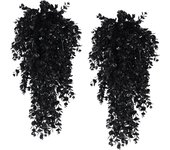 1/2PCS Artificial Hanging Plants Faux Eucalyptus Leaf Greenery Vine Outdoor UV Resistant Plastic Plants for Home Wedding Decor