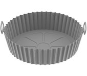 Ollas de silicona para freidora de aire Revestimiento de silicona reutilizable para freidora de aire Cesta Revestimiento de silicona de grado alimenticio resistente a altas temperaturas
