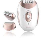 Cecotec 4334 Bamba SkinCare Depil-Action Depiladora con batería de litio y cabezales intercambiables. 2 ajustes de velocidad Funcionamiento inalámbrico.