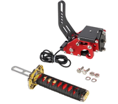 15CM/26CM USB Katana Handbrake Square Plate Samurai Sword Peripheral PC SIM Racing Game For G25/27/29 T300 T500 Without Clamp