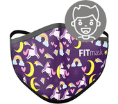 FITmask Mascarilla FITmask PRO Unicorn Fantasy - Niño