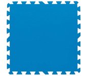 Base para Piscina Bestway 58220 - Protección Modular 8 Piezas - Celeste - 50x50 Cm - Polietileno