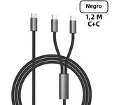 2-in-1 PD 60W USB C To Type C Lighting 5A Fast Charging iPhone15 16 Samsung QC 3.0 Fast Charging Mobile Phone USB Charger Cord