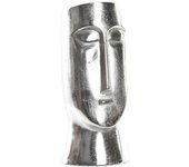 JARRON ALUMINIO 17X16X36 CARA PLATEADO AL196000