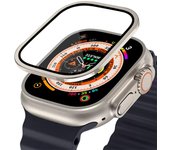 Tempered Glass For Apple Watch Ultra 49mm Accessories Metal Bumper Screen Protector Anti-Scratch HD Full Film iWatch Ultra 49 mm