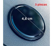 3PCS Car Non-Slip Mat Auto Silicone Interior Dashboard Phone Anti-Slip Storage Mat Pads For Car Phone Decoration Holder Pad