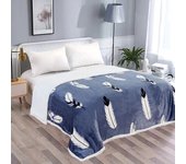 STARLEY-Manta de Borreguito Sherpa, Manta de Franela Reversible,Mantas Polar Invierno de Sherpa Multiuso con Microfibra Extra Suave y Borreguitos,Cálida,para Sofá, Dormitorio y Viaje,3 medidas,130x160cm,160x220cm y 220x240cm