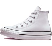 Zapatillas Converse modelo Chuck Taylor All Star Eva Lift en color Blanco
