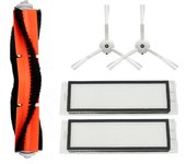 HEPA Filter + Side Brush + Main Brush for Xiaomi MI Robot Vacuum 2 Roborock S50 S51 Vacuum Cleaner Parts Accessories