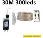 50M/100M LED String Lights Silver Wire Fairy Lights Garland For Outdoor Wedding New Year Tree Terrace Party Decoration