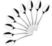 Maxia Market - Cubiertos accesorios para cocina, cuchillo para carne, fruta, de mesa, pescado, cuchara de postre, sopa, tenedor, espatula para tarta, acero inoxidable INOX - Colección VERSALLES
