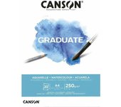 Canson Bloc Graduate A4 Papel de Alta Calidad para Artistas - Encuadernación de Espiral