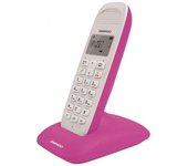 Teléfono Dect Daewoo DTD-1250 Blanco/Rosa (NUEVO)