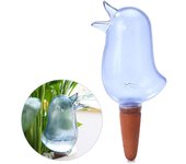Picos de riego automáticos, sistema de riego por goteo automático con forma de pájaro, bebederos de plantas con goteo de liberación lenta y riego controlado