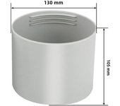 130 150mm Duct Extension Pipe Telescopic Flexible Mobile Air Conditioner Exhaust Hose Accessories Vent Hose 1.5/2M