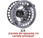 Goture Fly Fishing Reel 3/4 5/6 7/8 9/10 2+1BB Max Drag 8kg Lightweight CNC-machined Large Arbor Left/Right Fly Reel+Spare Spool