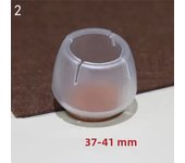 16Pcs Silicone Chair Leg Floor Protectors with Non-slip Felt  Furniture Cups for Hardwood Floors Protect Floors from Scratches