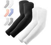 Mangas para Brazos con Protección solar UV, Mangas para Brazos de compresión fredante, Mangas para Brazos y UV para helbres y Mujeres, rectas sin