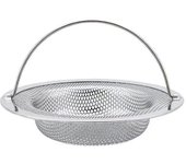 2 Piezas Filtro Fregadero Cocina, Colador Fregadero Acero Inoxidable, Rejilla Fregadero Cocina con asa, Antiobstrucción Fregadero, Diámetro Exterior 11 cm, diámetro Interior 8 cm, Altura 2 cm