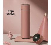 500ML Temperature Display Thermos Cup Stainless Steel Divided Thermos Bottle Outdoor Vacuum Insulated Cup Father's Day Gift