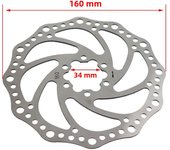 For Xiaomi Electric Scooter M365 Disc Brake  6 Holes 140mm 160mm   Rear Wheel