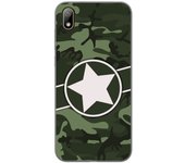 Tumundosmartphone Funda Gel Tpu para Huawei Y5 2019 diseño Camuflaje 01 Dibujos