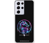 Funda original compatible con Samsung Galaxy S21 Ultra - S30 Ultra - Mortal Kombat Logo Ice