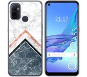 Tumundosmartphone Funda Gel Tpu para Oppo A53 / A53s diseño Mármol 05 Dibujos