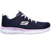 Zapatillas Skechers Graceful-Get Connect para mujer en color azul
