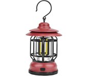Farol de Camping Eléctrico | Lámpara COB-LED Portátil | Luz de Camping a Pilas