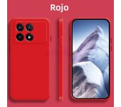 Silicone Phone Case for Xiaomi POCO X6 Pro Original Square Liquid for Xiaomi POCO X6 Pro Soft Lens Shockproof Back Cover Housing
