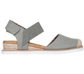 Skechers Bobs Desert Kiss - Sun Shining Alpargatas para mujer verde oliva en textil 83639