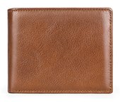 Cartera De Cuero Genuino Para Hombre WESTAL Con Bolsillo Para Monedas Y Tarjetas Tres Hojas Cierre De Cordón Casual
