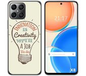 Funda Silicona para Huawei Honor X8 diseño Creativity Dibujos