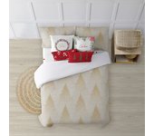 BL BELUM - Funda nórdica navidad 50% algodón - 50% poliéster- Funda nórdica con botones Laponia 14 - Funda Nórdica Extrasuave - Funda Nórdica 100% Made in Spain