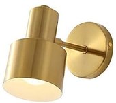 LED Applique Murale RéGlable Direction Miroir Salle de Bains LumièRe DoréE Escalier LumièRe Chambre Fer Lampe de Mur