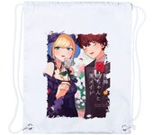 4 MOCHILAS DE CUERDAS Shinigami Bocchan to Kuro Maid serie anime playa piscina picnic excursion personalizada
