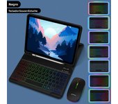 For iPad Air 5 4 Case with RGB Keyboard for iPad Pro 11 Case funda iPad 9th 10th Generation Case 10.9 10.2 8th Magic Keyboard