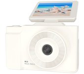 Cámara digital CCD de 2,8 pulgadas para estudiantes y niños, grabadora de vídeo y selfies, cámara portátil con tarjeta