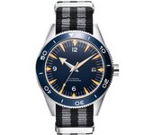 41MM Sapphire Glass 100m Waterproof Japan NH35A Automatic Luminous Mens Watch Nylon Strap