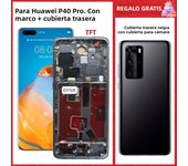 6.58‘’ For Huawei P40 Pro LCD Display Touch Screen Digitizer Assembly For Huawei P40 Pro ELS-NX9 ELS-N04 Screen With Frame